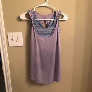 Lululemon tank with attached sports bra!